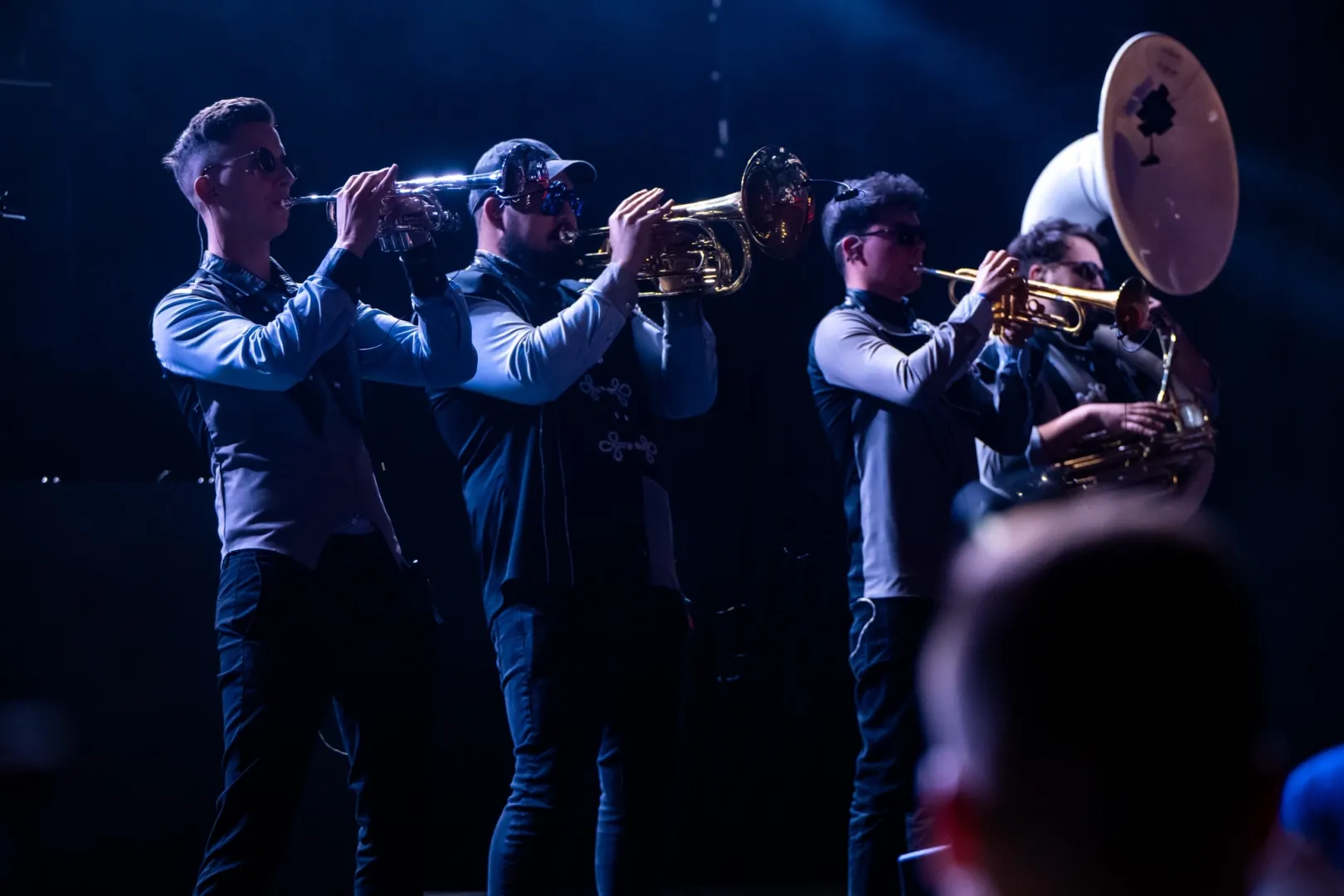 This was the third time this year that the Suncity Brass performed at Széchenyi István University (Photos: András Adorján, Máté Dudás)